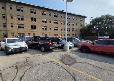 Rear parking